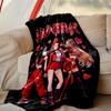 [1pc Kpop Demon Hunters Blanket] All-Season Blanket - Cozy Blanket for Sofa Couch Home Decoration, Digital Printed Nap Blanket