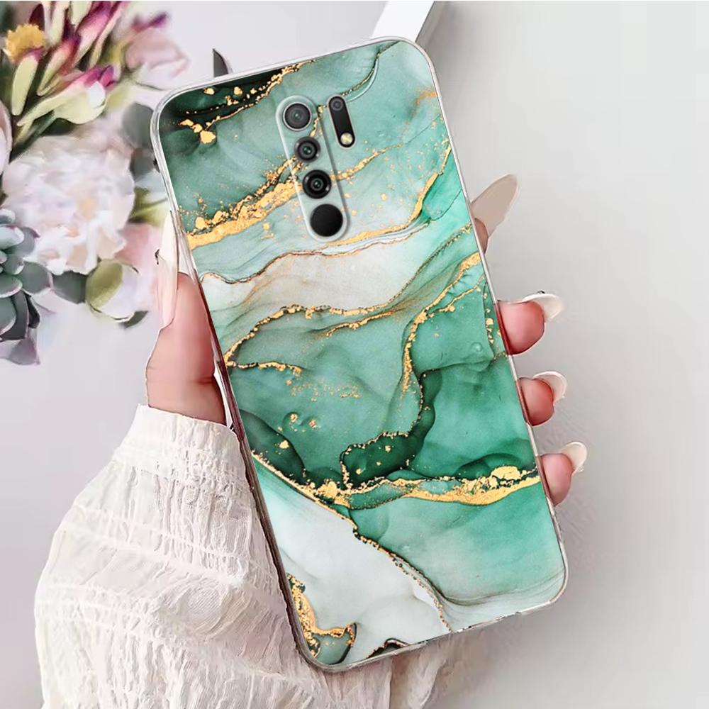 Phone Case For Xiaomi Redmi 9 Case Soft TPU Silicone Back Cover for Xiaomi Redmi 9 Redmi9 Case Transparent Bumper Cover Fundas