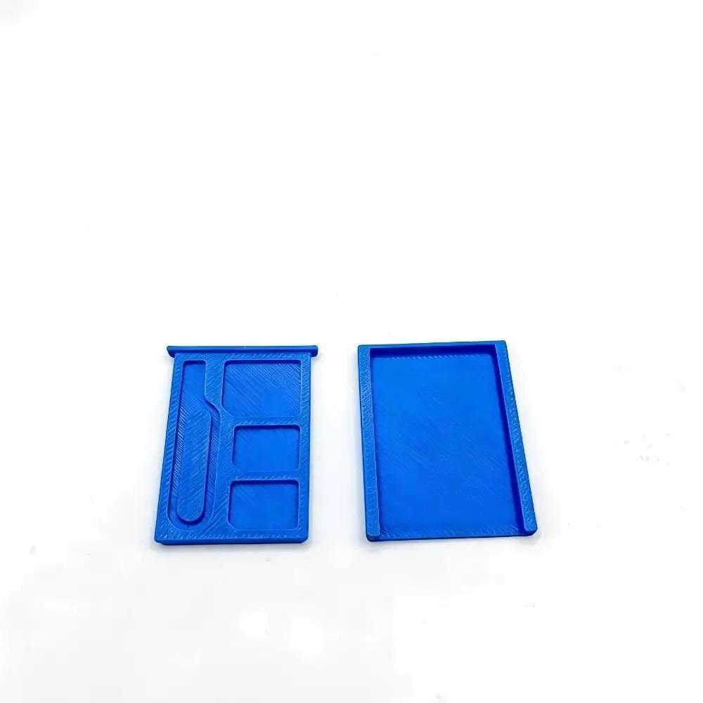 1PCS with Eject Pin 3D Printed SIM Card Storage Box Shockproof 1-Slot TF Card Secure Storage Box 2-Slots SIM Card