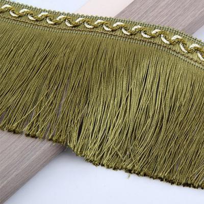 4M Curtain Tassel Fringe Trimming Braid Trim Lace Ribbon DIY Dress Home Textile Garment Sewing Decor Accessories