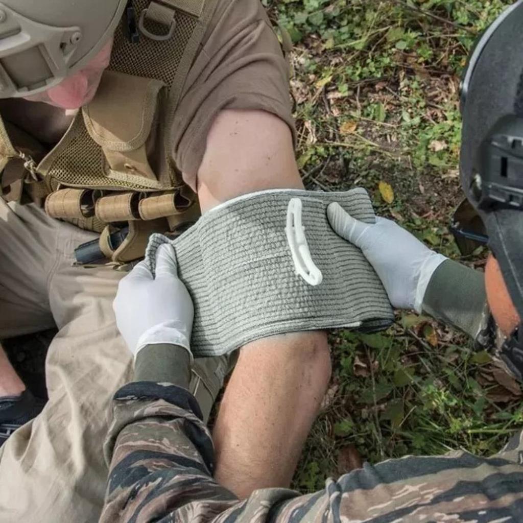 4in Emergency Bandage Israeli Bandage Hemostatic Control Bandage First Aid Compression Kit Flax