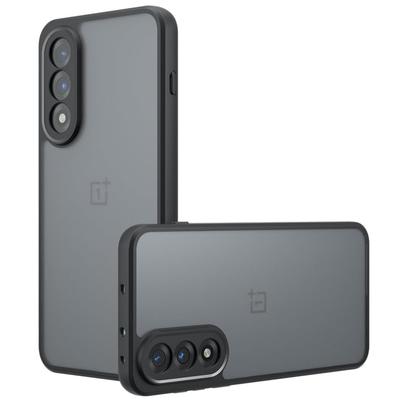 Mattiertes mattes Case für OnePlus Nord 5 5G Hülle Stoßfest Durchscheinend Hautgefühl Hartes Rückschale Rahmen Fundas