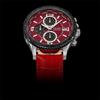 Mondo Solar Solar Chronograph Sapphire Glass Red Dial Red [Angel Clover] Men's NMOS44SBRE-RE