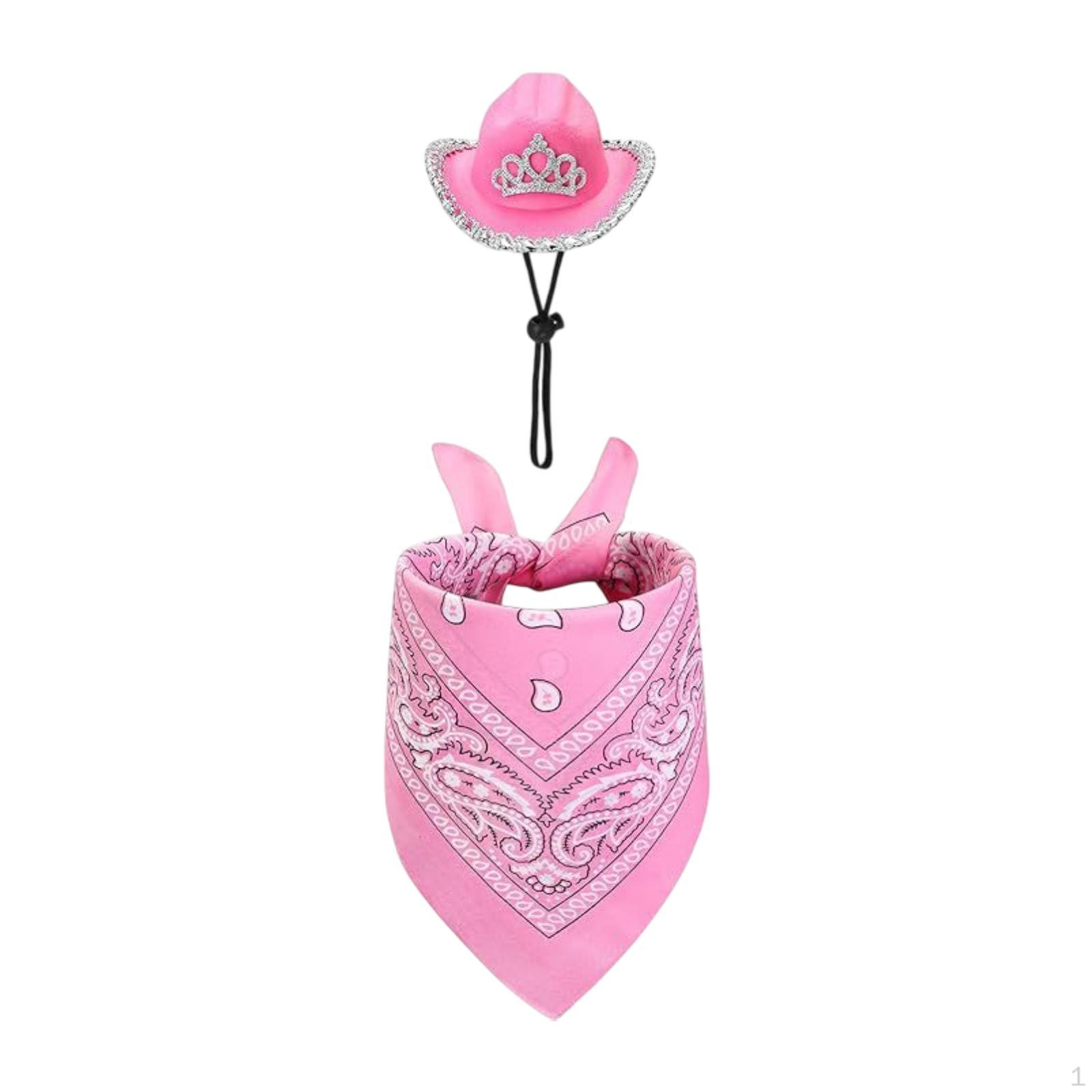 Костюм Администрация Статуи Патио Креативный Дизайн Орнамент Crown Hat Pink Scarf