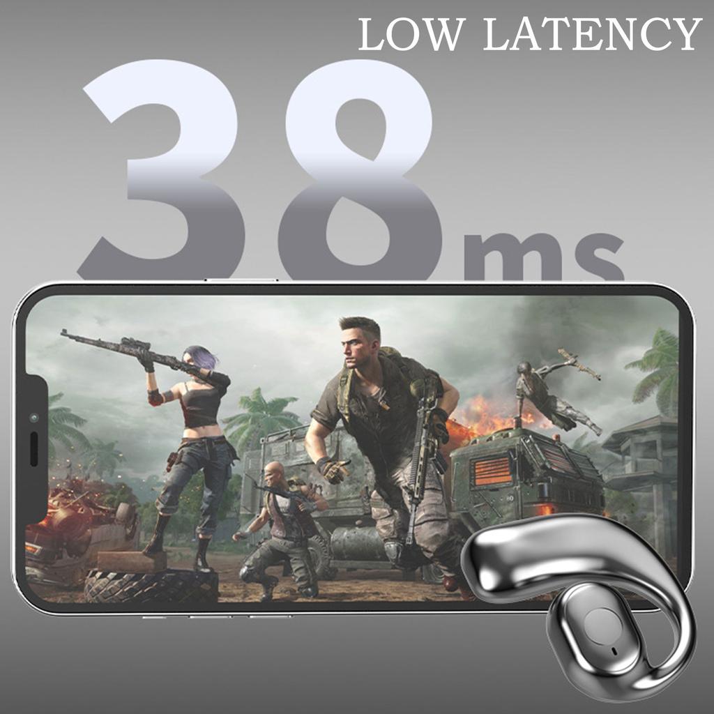 Ear Hook Sports Headphones, Wireless Bluetooth Headset, Hanging Not In Ear Earbuds, Ear Hanging Type Business Earphones