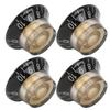 4 Stück Zylinderknöpfe E-Gitarre Lautstärke Tonregler Potentiometer für EPI LP Zubehör