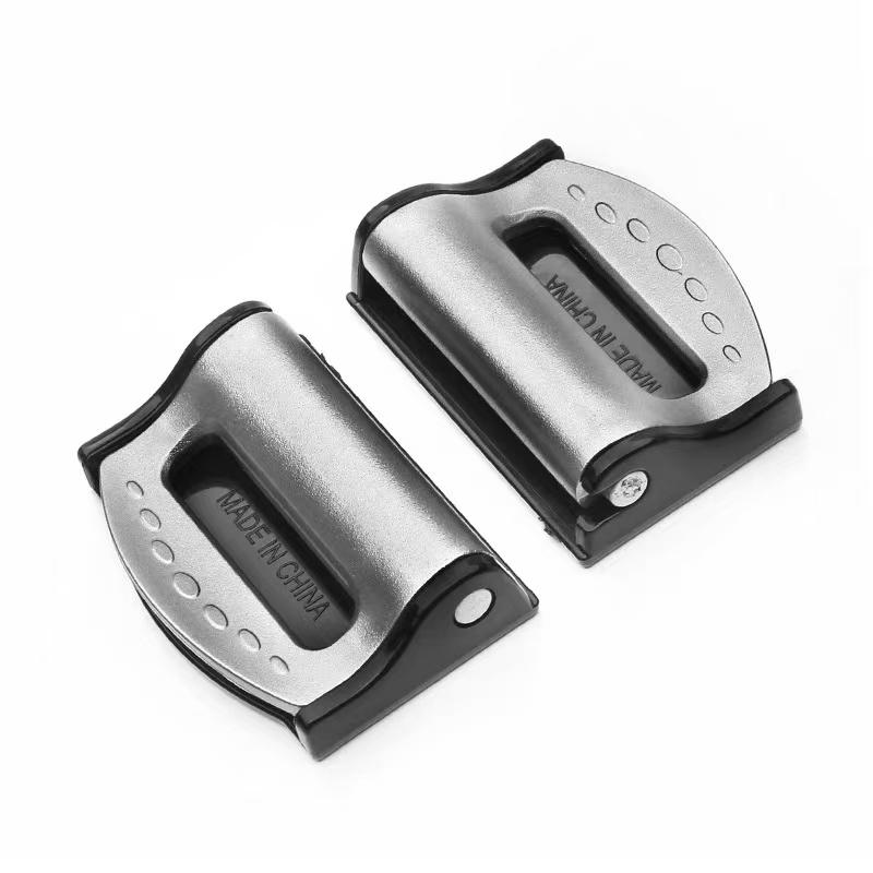 2PCS Adjustable Car Safety Belt Clips Slip-Resistant Seat Belt Buckle Simple Clamp Fixing Clip Car Styling Car Accessories