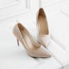 Sexy Elegant Women's Fashion Shoes  Print Fashion Pointed Toe High Heels 8cm Sandals Chaussure Single Shoes 2025