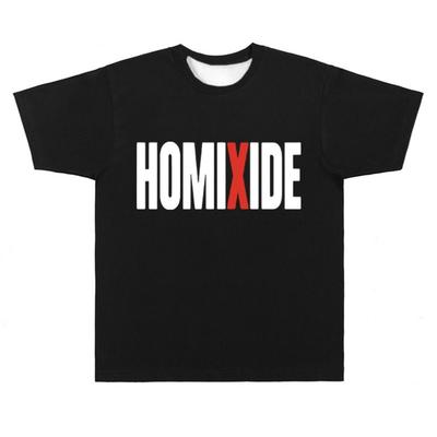 Ghetto Homixide Gang Graphic T-shirt Playboi Carti Opium Merch Tshirt Men Women Hip Hop Oversized T Shirts Male Rapper's Tees