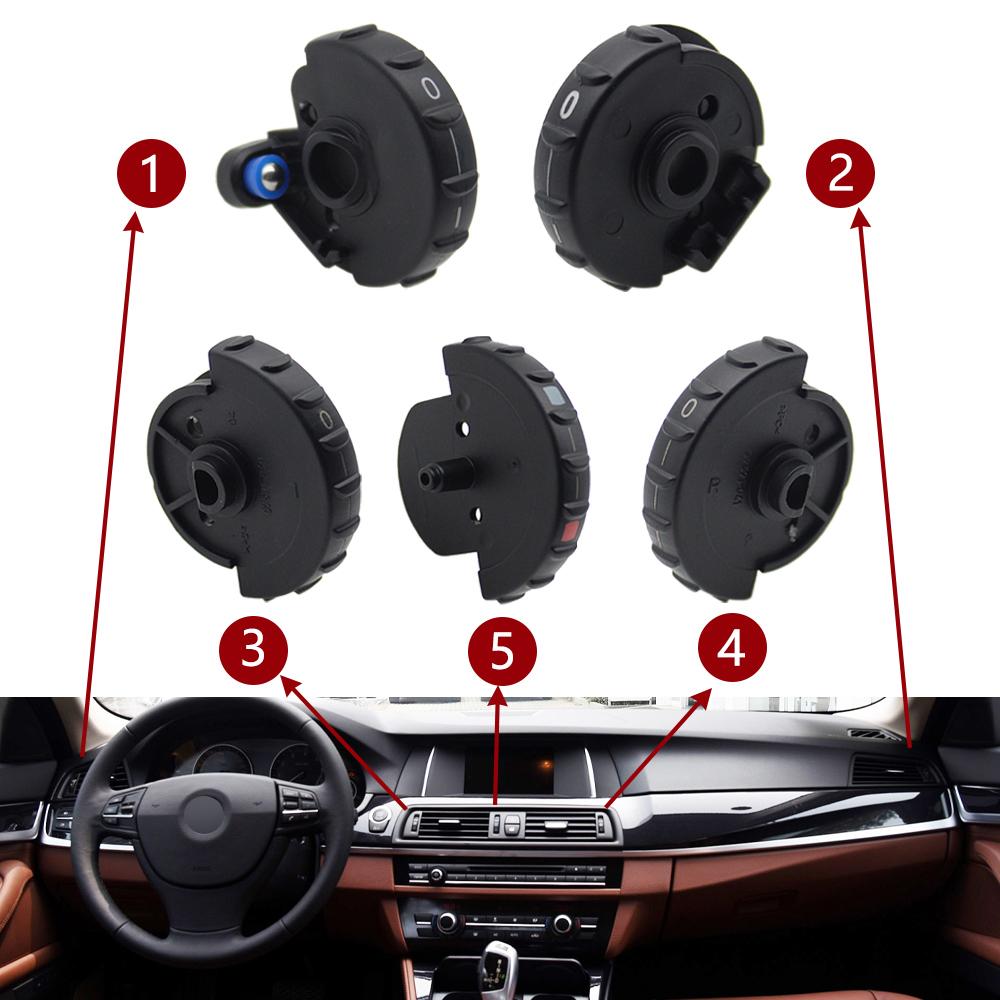 Car Front Rear Dashboard AC Conditioner Roll Air Vent Rolling Wheel Replace For BMW 5 Series F10 F11 520i 525i 528i 530i 535i