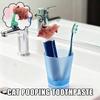 3D Printed Kitten Vomit Toothpaste Cap Cover Lid Anti Waste Design For Family Replacement Cap