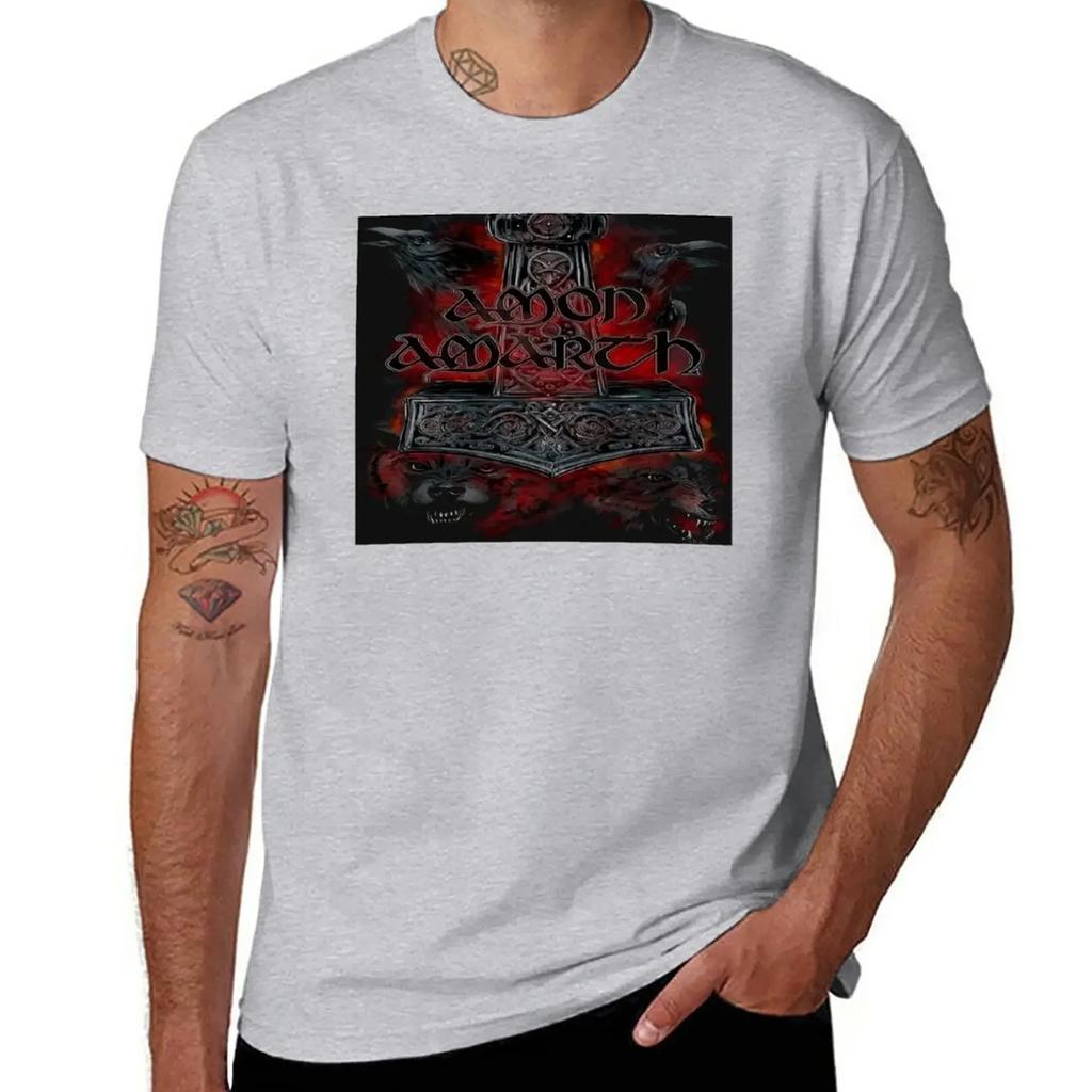 Amon amarth full originals T-Shirt animal prinfor boys sublime for a boy plain t shirts men