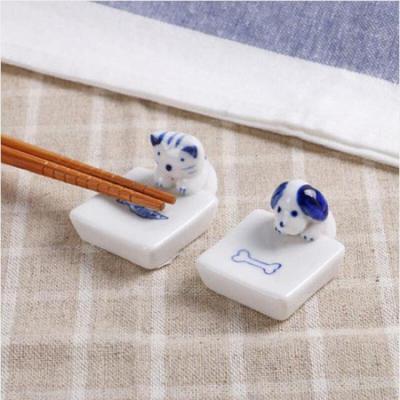1 Minimal Animal Ceramic Spoon Rest (Random Design)