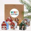 Christmas Goody Gift Boxes Xmas Treat Boxes Paper Candy Boxes for Kids Party