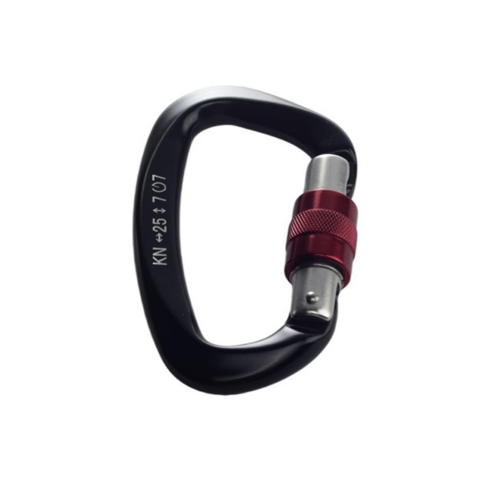 7Colors D Shape Key Hooks 59*99mm Aluminum Climbing Buckle New Outdoor Ascend Tool