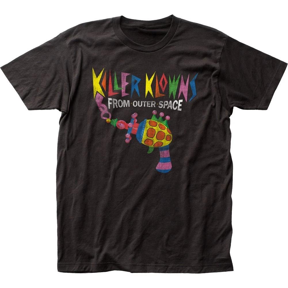 Killer Klowns From Outer Space Popcorn Mens T T-Shirt Classic Movie Tee New Black 3XL