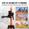 Laser Level Tripod 1/4"-20 & 5/8"-11 Thread 40.94-133.85 in Height Adjust