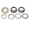 Motorcycle Front Fork Steering Stem Bearings Kit Steel Alloy for GY6‑50 60 80CC Go Karts Scooters ATV UTV