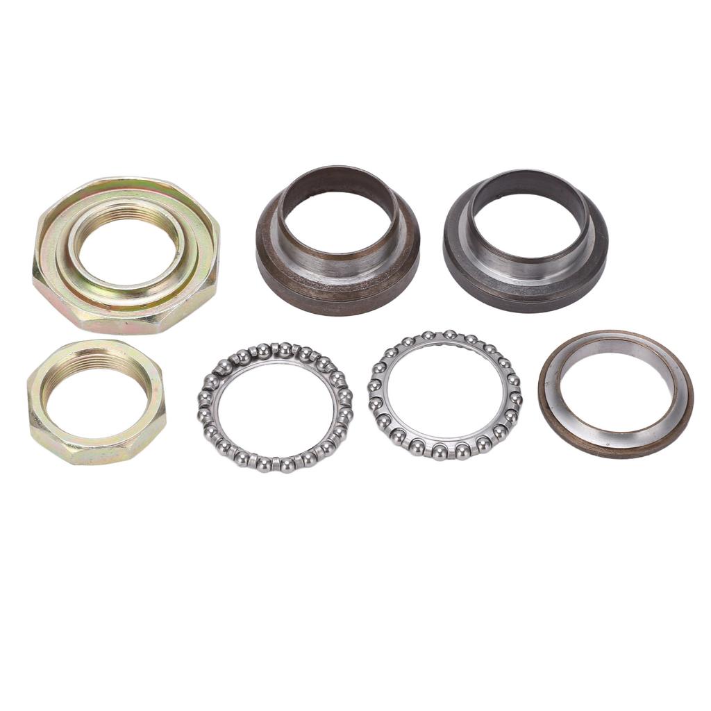 Motorcycle Front Fork Steering Stem Bearings Kit Steel Alloy for GY6‑50 60 80CC Go Karts Scooters ATV UTV