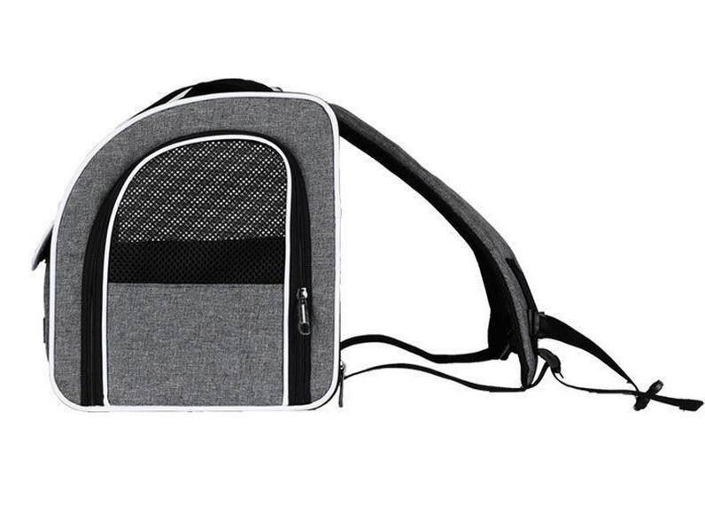 Stylish Foldable Pet Carrier: Large Capacity Handheld & Double Shoulder Bag for Small Cats and Dogs