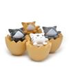 Egg Shell Chis Sweet Home Cat Figurine Pvc Miniature Decorative Desk Ornament For Gift And Collection