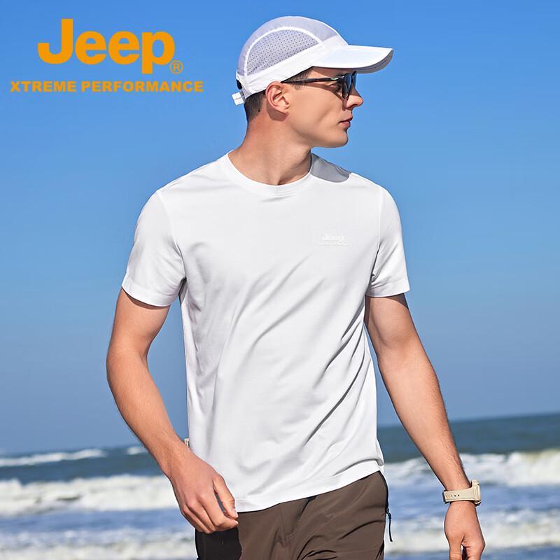 Jeep Men's Silky Breathable Outdoor T-Shirt