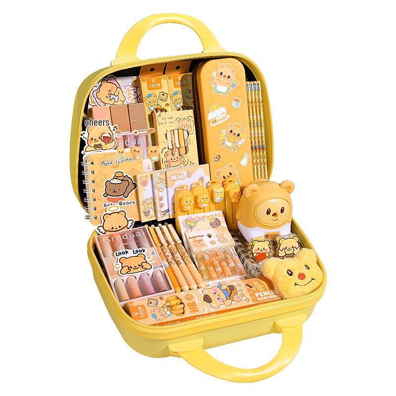 Butter Bear Stationery Set: Creative Back-to-School Gift for Kindergarten and Primary Students