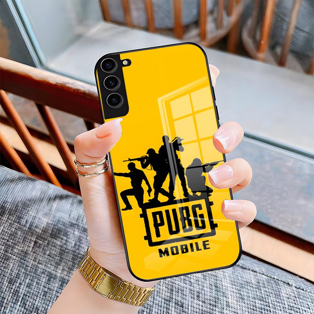 PUBG Winner Chicken Dinner Phone Case For Samsung A25 A13 A33 5G A54 A36 A35 A56 A52 A14 Shockproof Glass Cover