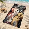 Attack on Titan Custom Name Beach towels also serve as bath towels summer essential a musthave for the outdoors the beach and the pool
