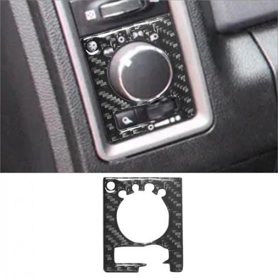 Carbon Fiber Interior Dim Light Control Cover Trim For RAM 1500 2013-18