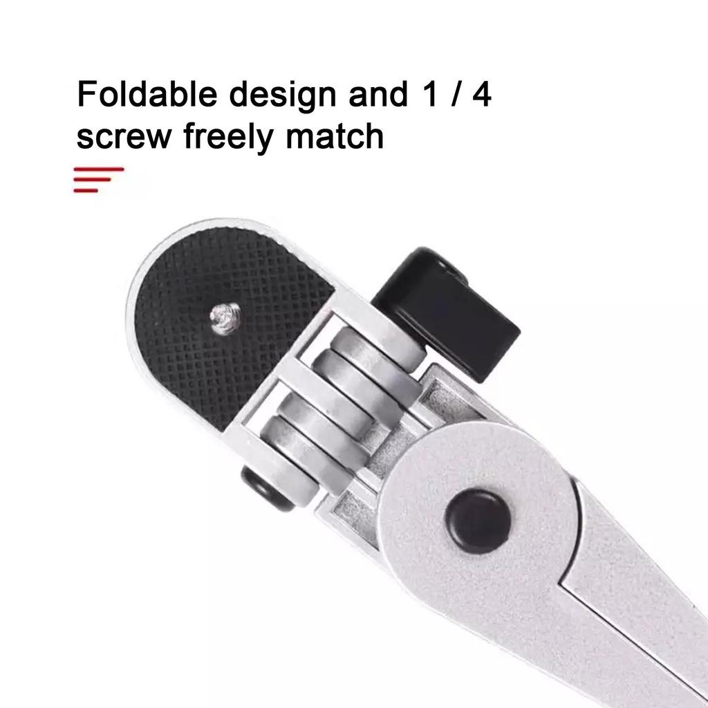 Mini-Stativ faltbares Fotostativ Kamera-Ständer Schreibtischhalterung Kunststoff Schreibtisch Taschenstativ für Handy-Kamera-Halter Leichtgewicht