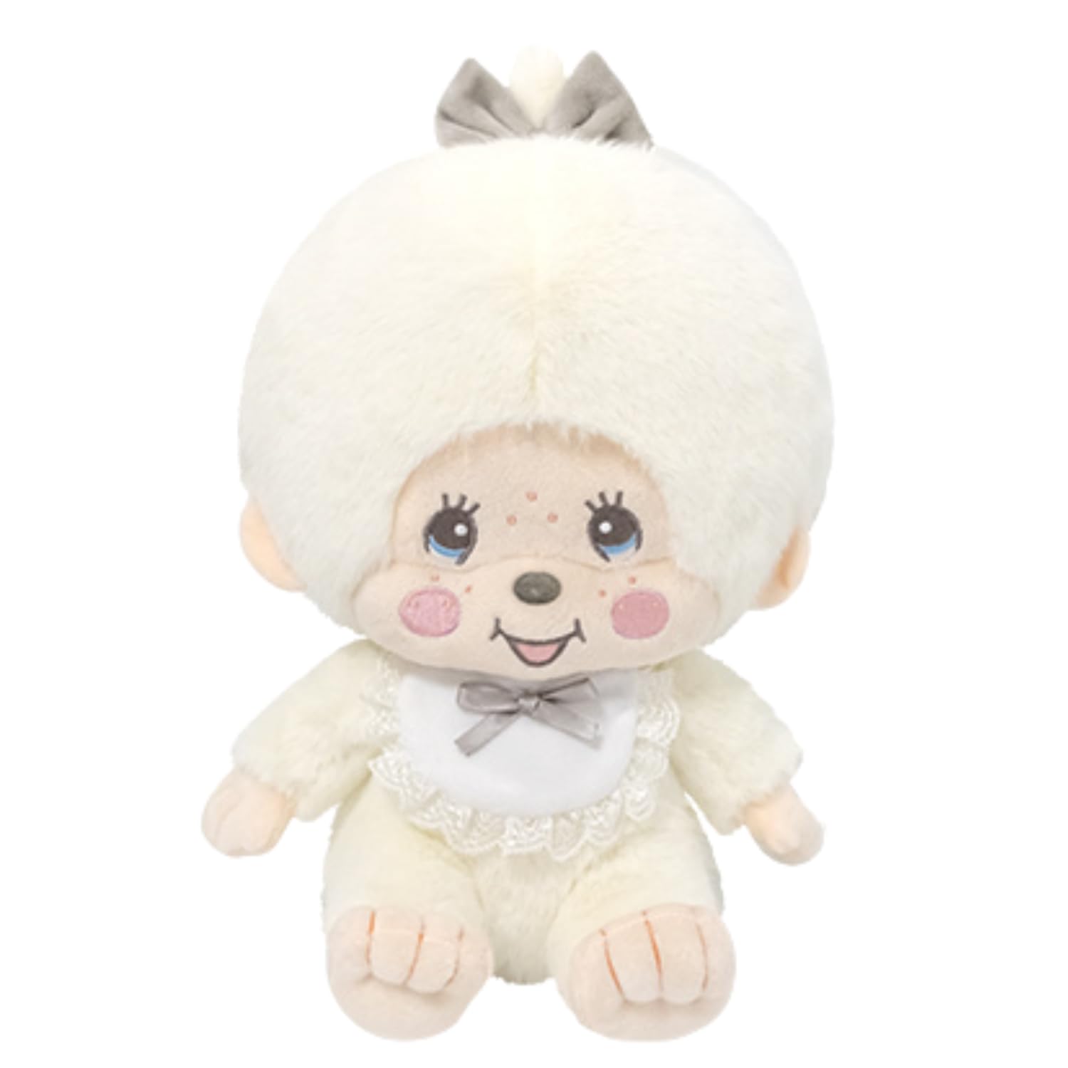 Плюшевая игрушка Мончичи Снег Большого размера (приблизительно. 30см) (Мончичи-чан Снег)