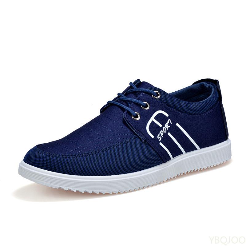 Men's Lace Up Footwear Casual Canvas Shoes Men Light Breathable Sneakers Classic Male Vulcanized Shoes