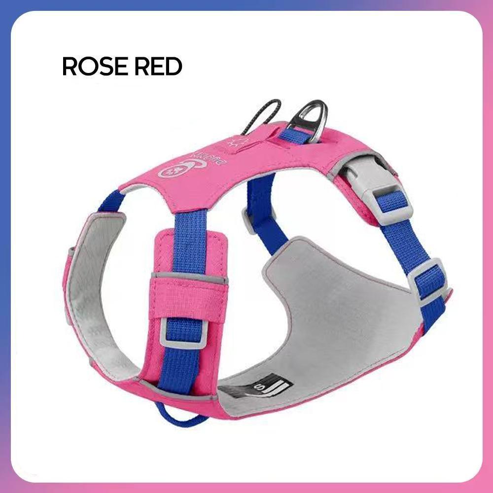 Pet Dog Harness Light Weight Reflective Dog Cat Chest Strap Belt No Pull Soft Harness Vest Adjustable Outdoor Pets Harness