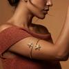 Boho Gold Color Starfish Shell Upper Arm Cuff Bracelet for Women Vintage Punk Conch Crab Open Armlet Beach Vacation Jewelry Gift