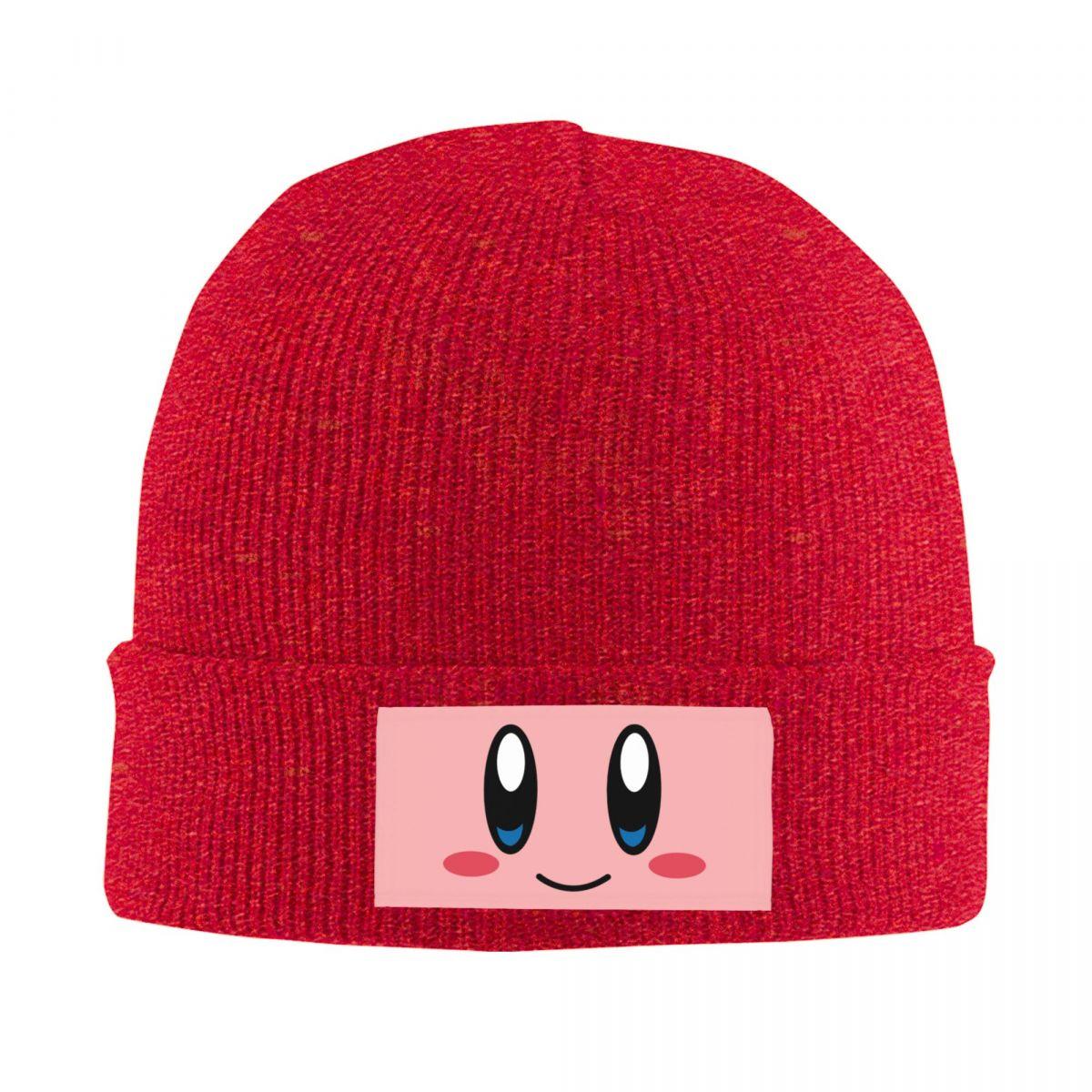 

Custom Kirbys Cartoon Unisexga Bonnet Hats Cool Knit Hat For Unisex Women Winter Warm Hot Lovely Skullies Beanies Caps One Size