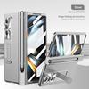 Magnetic Hinge Bracket Case For Samsung Galaxy Z Fold 6 5 4 3 With S Pen Full Protection With Lens Film Cover For Z Fold6 Fold5