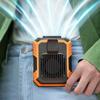 Portable USB Charging Waist-Mounted Fan Small Outdoor Hanging Neck Fan for Construction Sites Outdoor Camping Fan