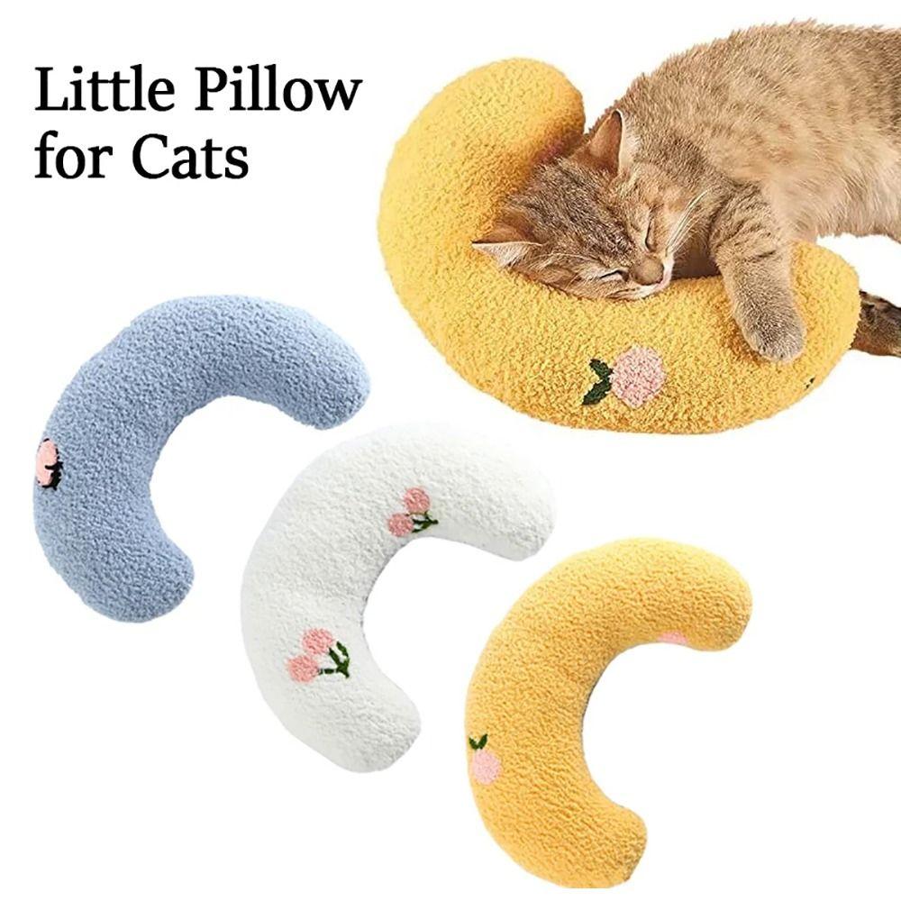 1Pcs Deep Sleep Cats Little Pillow Dog Sleeping Kitten Headrest Neck Protector for Cats Puppy