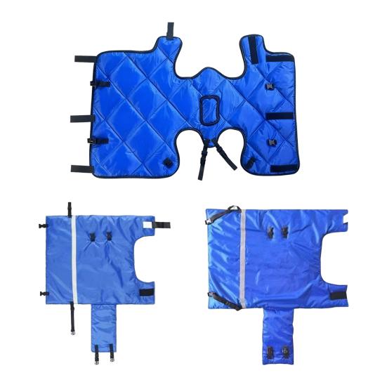 Winter Cow Blanket Waterproof Quilted Horse Blanket with Belly Wrap Windproof Plush Lined Turnout Blanket with Adjustable Buckles for Calves Horses