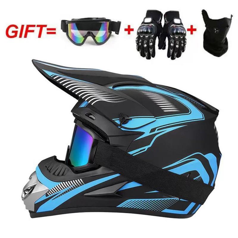 Full Face Motorcycle Helmet Men Women Adult Racing Off-Road Dirt Bike ATV Quad BMX Mountain Downhill