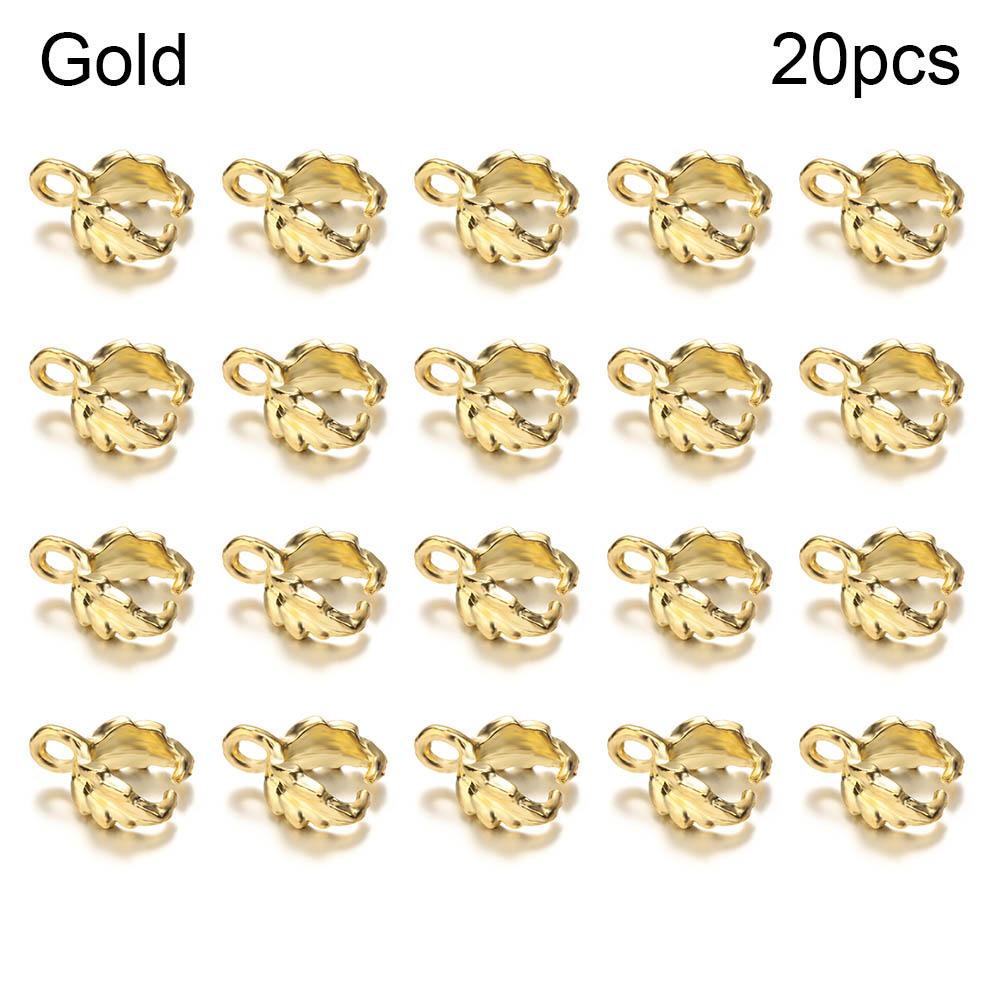 8*11mm Connectors Findings Melon Seeds Buckle Jewelry Charm Pendant Bail Clip Pendant Clasps Hook