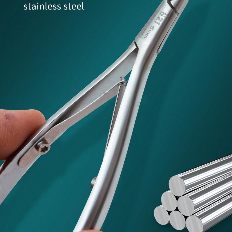 Round Head Callus Nipper - Innovative Callus Scissors with Built-In Spring Trimmer, Cuticle Remover, Manicure and Beauty Tools
