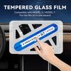 For Tesla Model 3 Y Car Navigation Screen Protector Center Control Screen Glass Film Tempered Glass Anti Scratch Protection Film