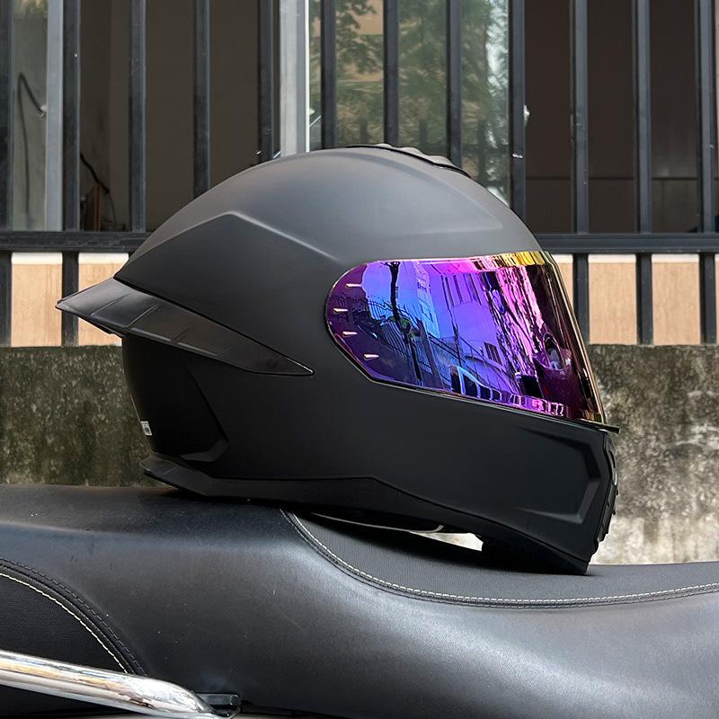 Motocross helmet Adult certif ication safety helmet DOT Motorcycle Helmets Moto full Face Racing helmet Double Visor