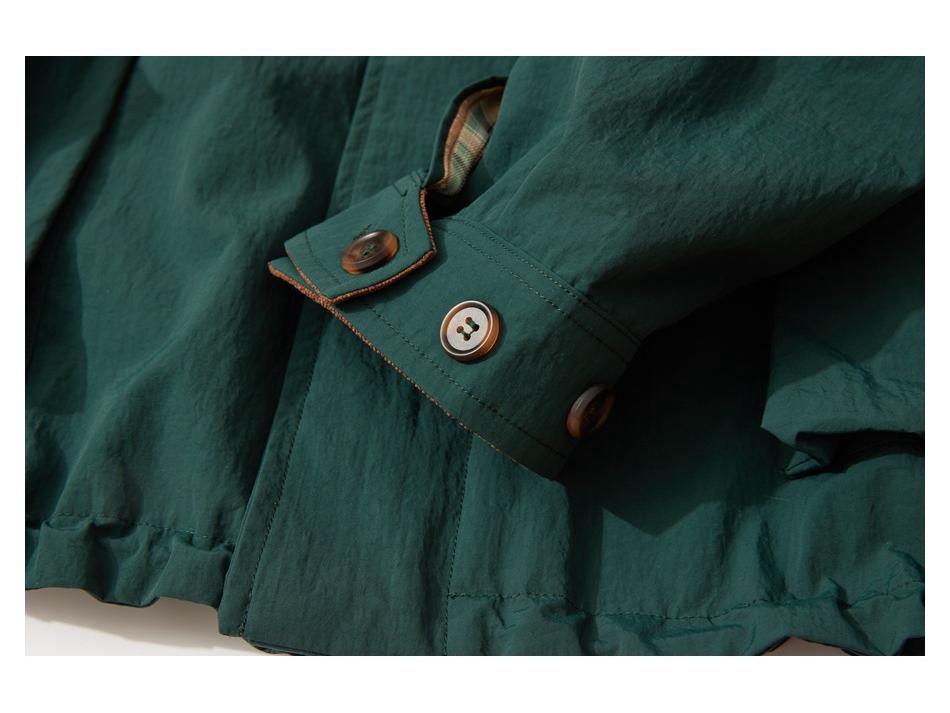 BroallyBR Autumn American Retro Men's Outdoor Lapel Workwear Jacket W253