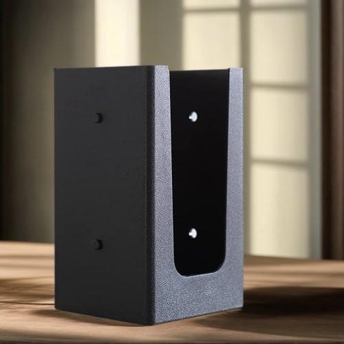 Pappersmugghållare, Muggställ, Kaffekopp, Pappersmuggsdispenser, Svart