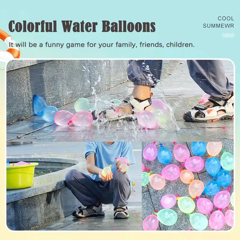 111/333Pcs Water Balloons Bombs Rapid Filling Splashing Summer Outdoor Water Balloon For Kids and Adults Beach Water Fight Toys
