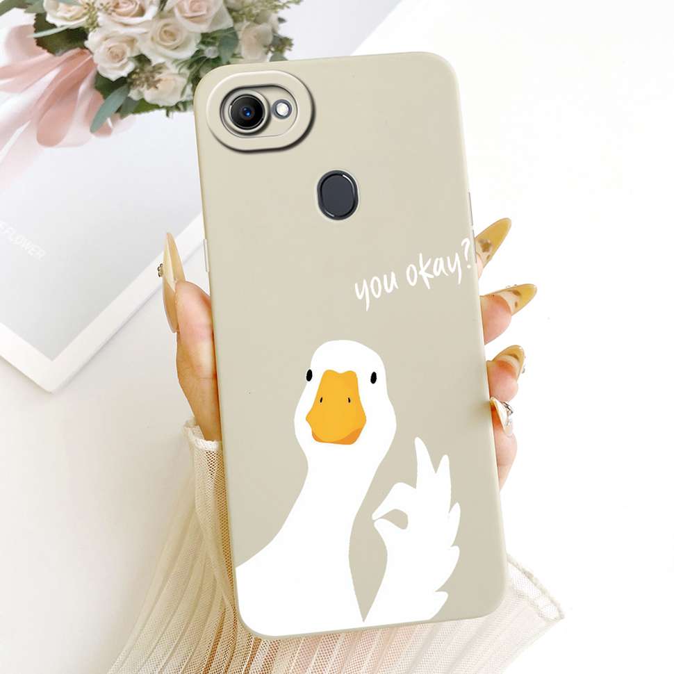 Casing For Oppo F7 CPH1819 CPH1821 Luxury Candy Pattern Simple Soft Silicone Case For Oppo F7 OppoF7 Phone Cover 6.23"
