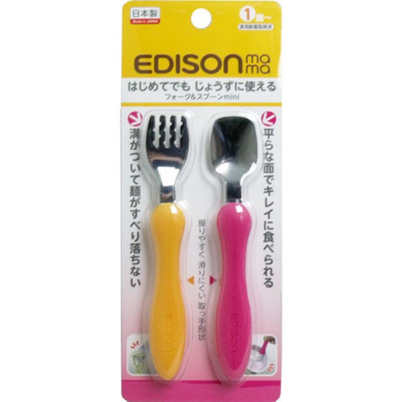

Edison Mama Baby Ложка Вилка Апельсин Вишня